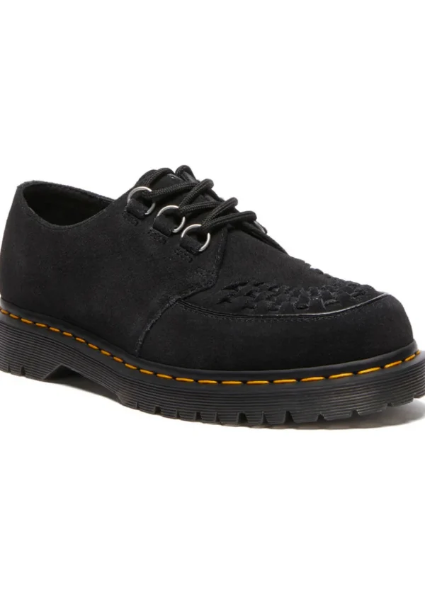 Dr. Martens Ramsey Suede Leather Creepers Black