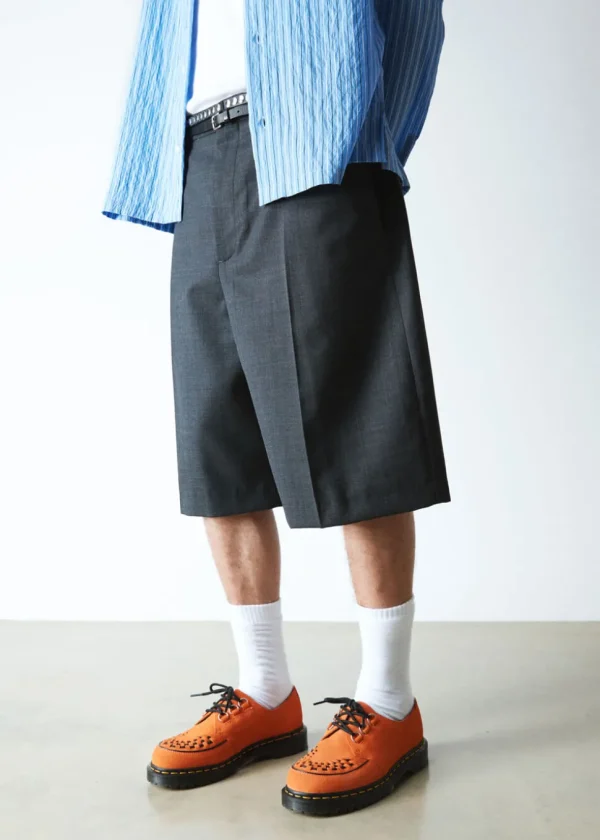 Dr. Martens Ramsey Suede Leather Creepers Orange