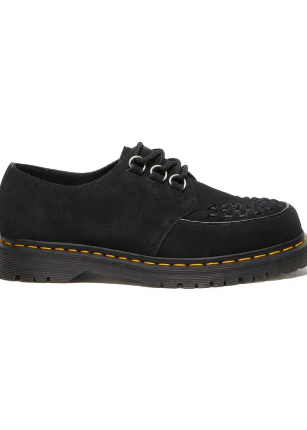 Dr. Martens Ramsey Suede Leather Creepers Black