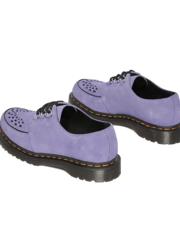 Dr. Martens Ramsey Suede Leather Creepers Purple