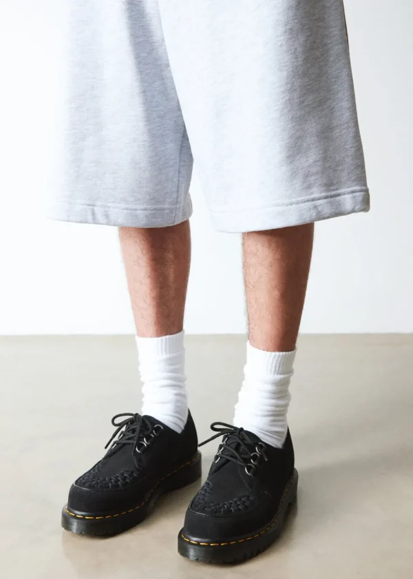 Dr. Martens Ramsey Suede Leather Creepers Black