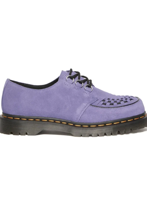 Dr. Martens Ramsey Suede Leather Creepers Purple