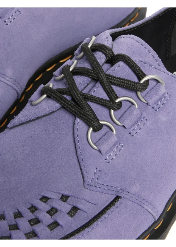 Dr. Martens Ramsey Suede Leather Creepers Purple