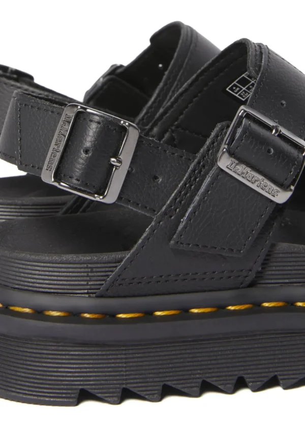 Dr. Martens Voss II Leren Sandals Black