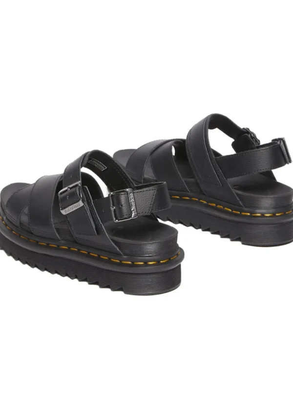Dr. Martens Voss II Leren Sandals Black