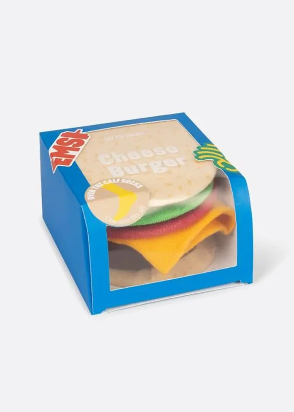 Eat My Socks Cheeseburger Socks