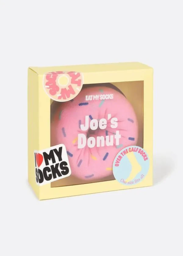 Eat My Socks Joe's Strawberry Donuts Socks