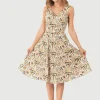 Eva Rose Clothing Iris Tarot Card 50's Swing Dress