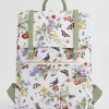 Fable England Alice Garden Butterfly Backpack White