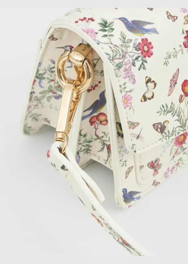 Fable England Alice Garden Butterfly Schoudertas Ivoor