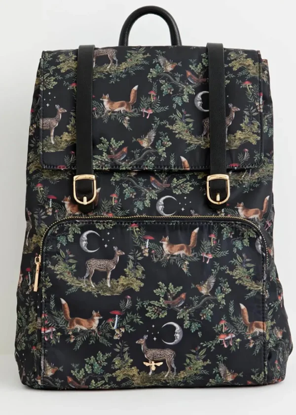 Fable England Animal Backpack Black