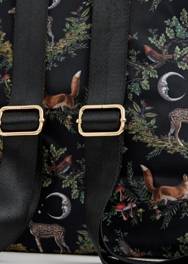 Fable England Animal Backpack Black
