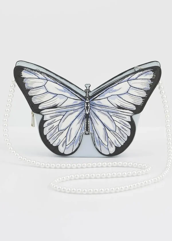 Fable England Blue Butterfly Bag Blue