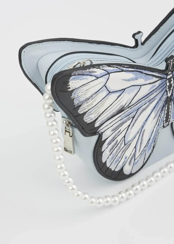 Fable England Blue Butterfly Bag Blue