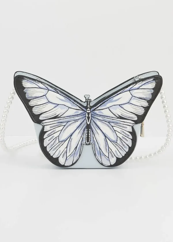 Fable England Blue Butterfly Bag Blue