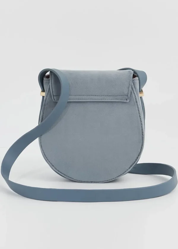 Fable England Blue Tit Saddle Bag Blue