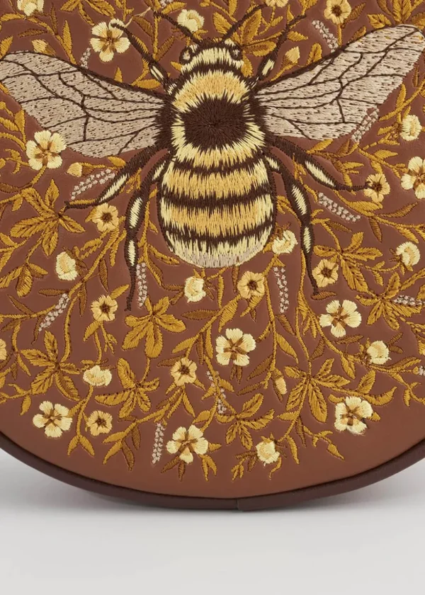 Fable England Bumble Circle Bag Brown