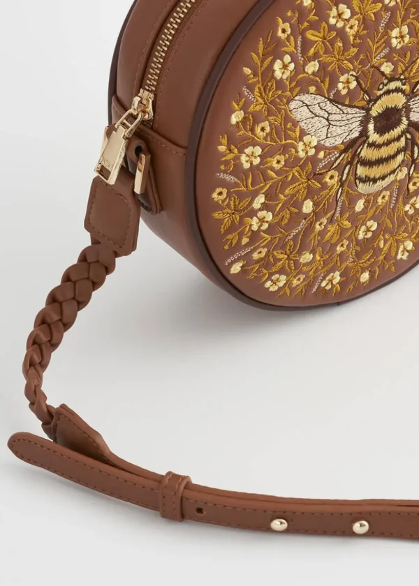 Fable England Bumble Circle Bag Brown