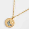 Fable England Butterfly Spirit Guide Necklace Gold