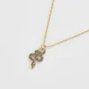Fable England Celestial Snake Necklace