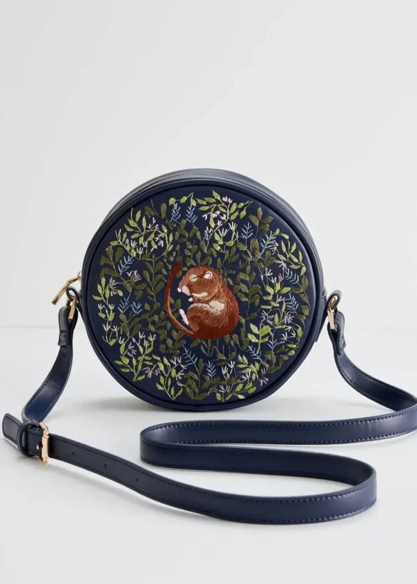 Fable England Chloe Dormouse Shoulderbag Navy