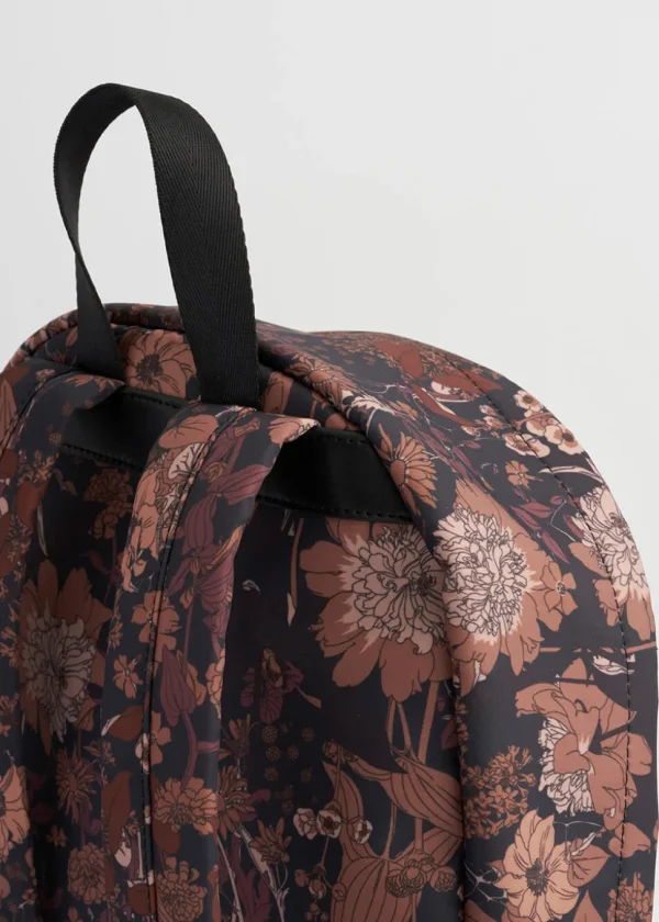Fable England Deco Blooms Backpack Black