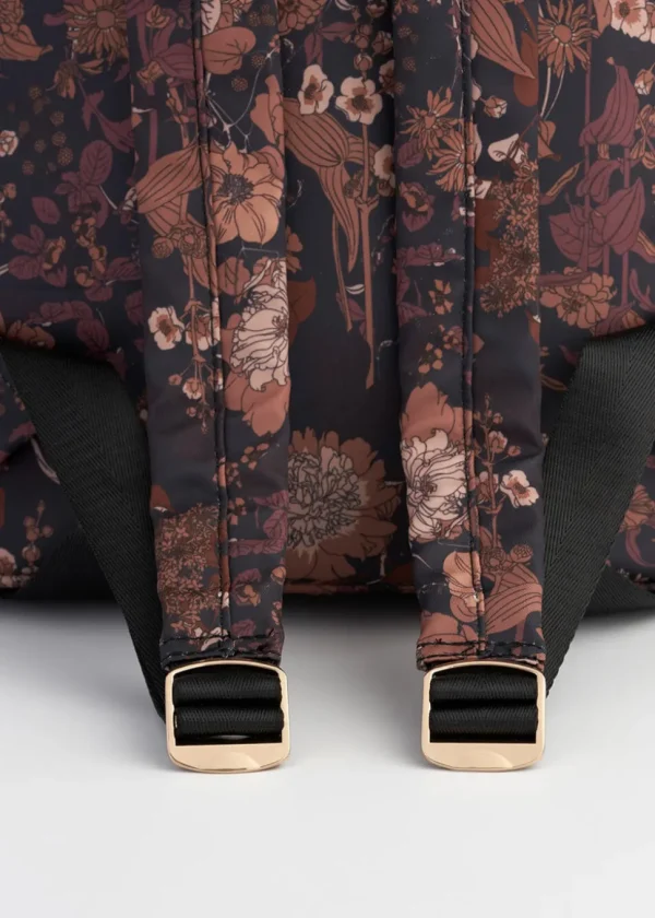 Fable England Deco Blooms Backpack Black