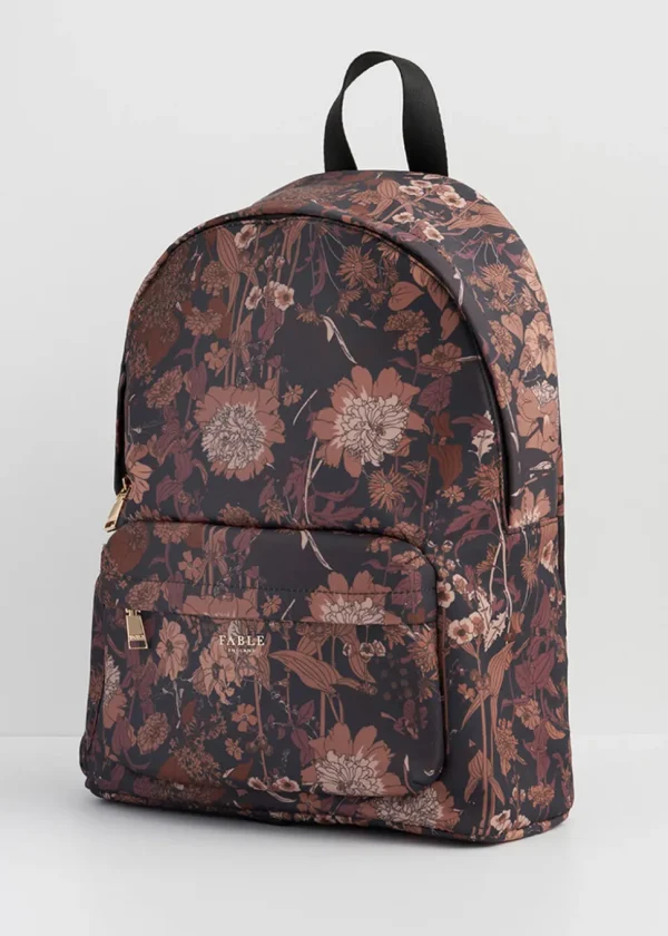 Fable England Deco Blooms Backpack Black