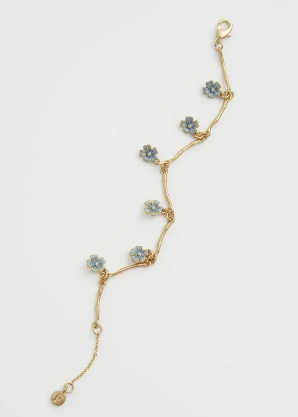 Fable England Forget-Me-Not Armband Blue