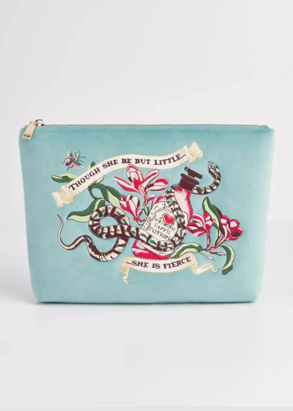 Fable England Midsummer Dream Pouch in Teal