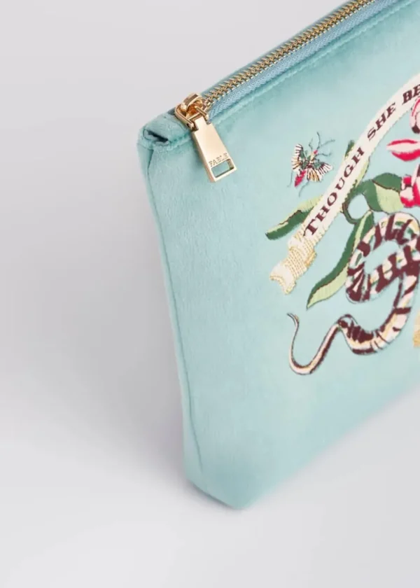 Fable England Midsummer Dream Pouch in Teal