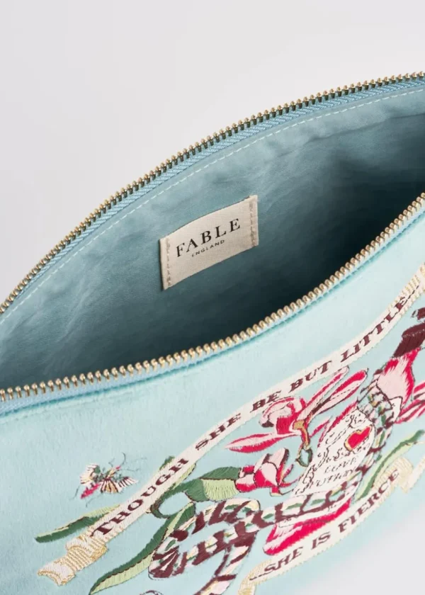 Fable England Midsummer Dream Pouch in Teal