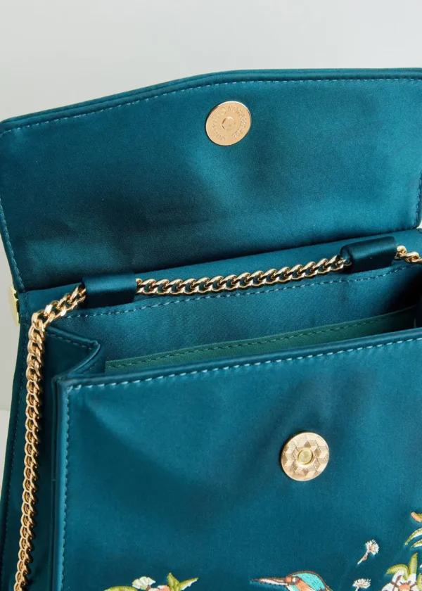 Fable England Morning Song Kingfisher Bag Teal