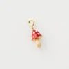 Fable England Mushroom Enamel Charm