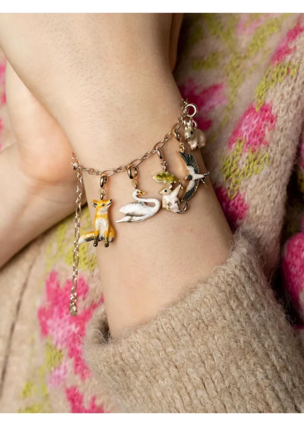 Fable England Robin Enamel Charm