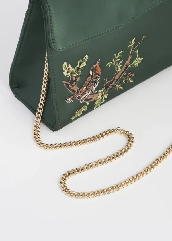 Fable England Robin Love Bag Green