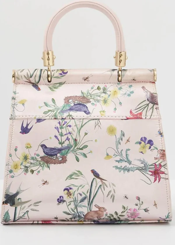 Fable England Running Bunny Bag Blush Pink
