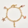 Fable England Shell Charm Bracelet With 5 Charms