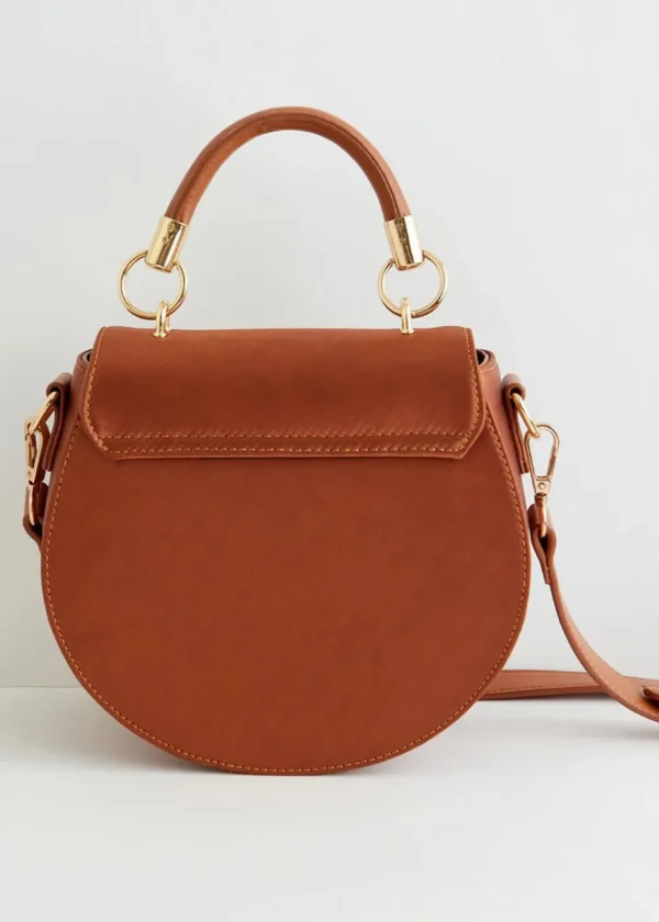Fable England Sleepy Fawn Saddle Bag Brown