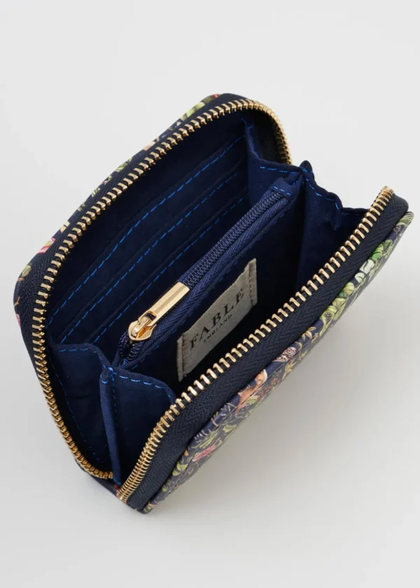 Fable England Wolf Garden Wallet Navy