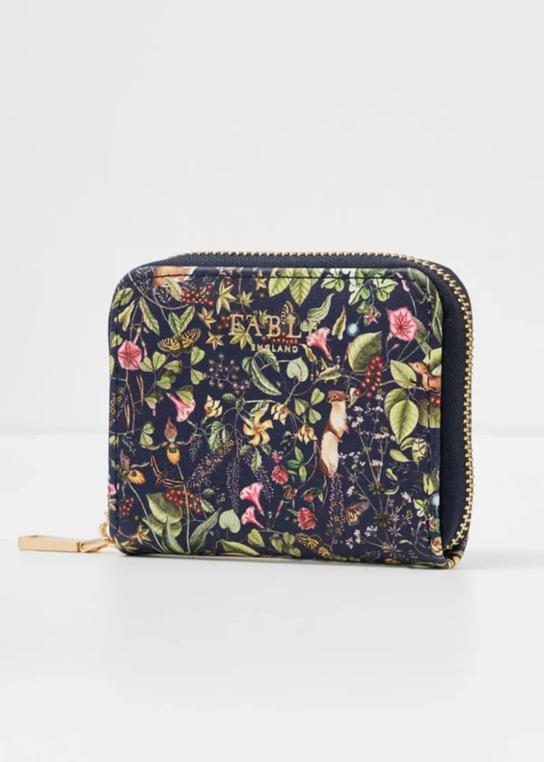 Fable England Wolf Garden Wallet Navy