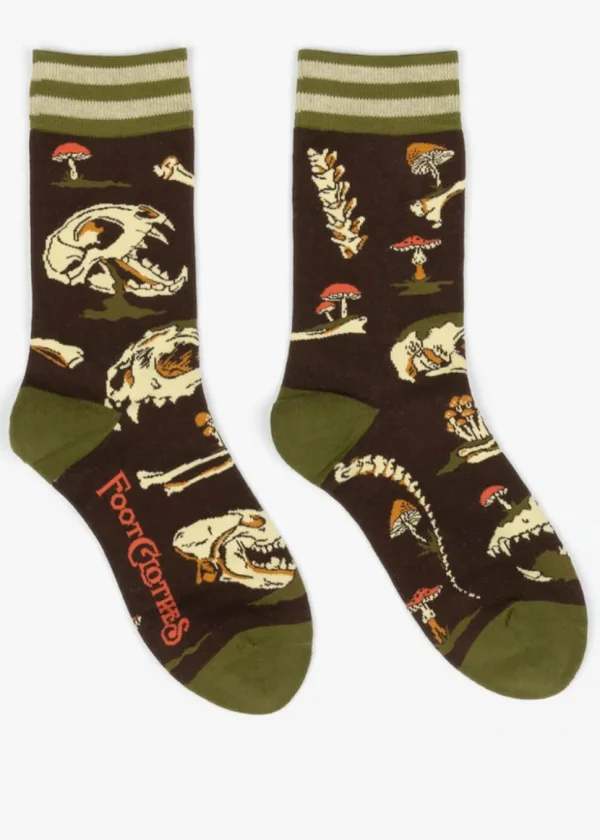 FootClothes Mossuary Socks Green