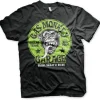 Gas Monkey Garage Men's Green Logo T-Shirt Black