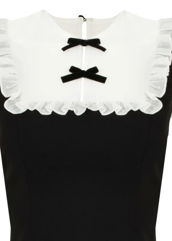 Hell Bunny Alice 60's Dress Black White