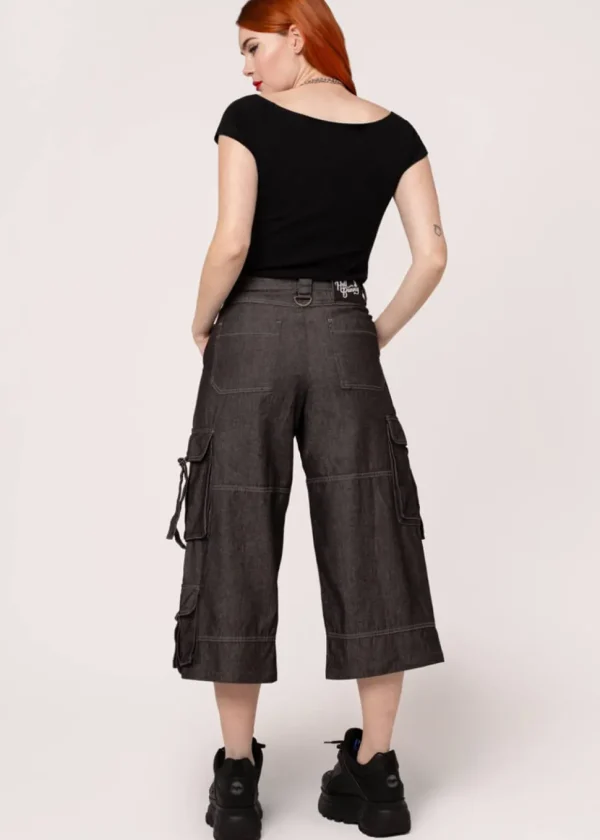Hell Bunny Ash Jeans Gray