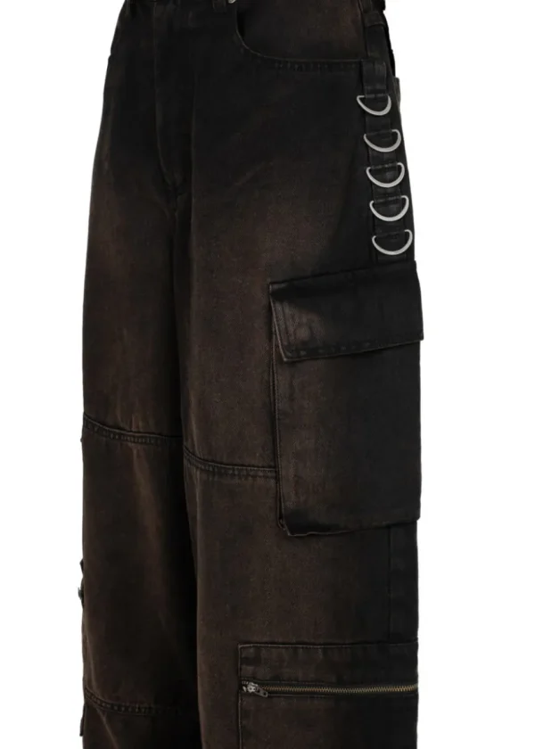 Hell Bunny Cameron Jeans Brown