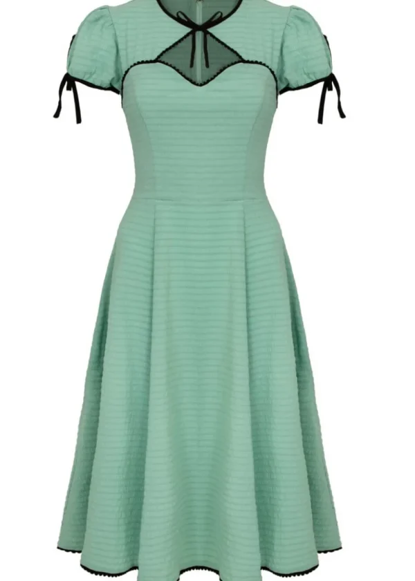 Hell Bunny Casey 40's Swing Dress Mint
