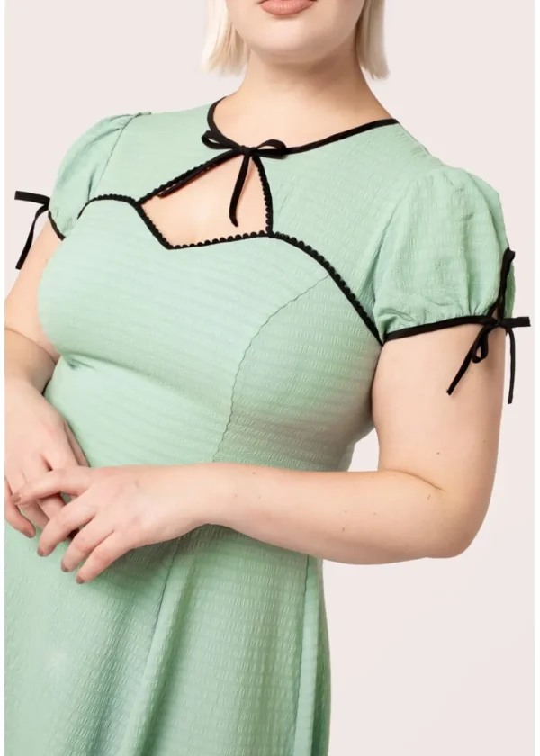 Hell Bunny Casey 40's Swing Dress Mint