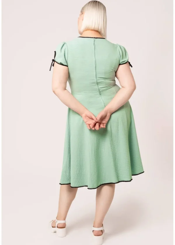 Hell Bunny Casey 40's Swing Dress Mint