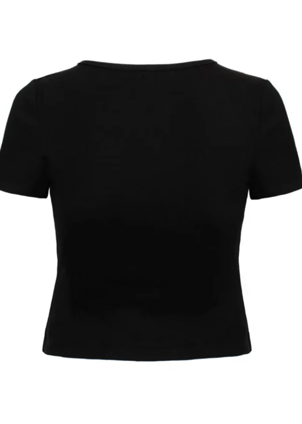 Hell Bunny Kocho Butterfly Top Black